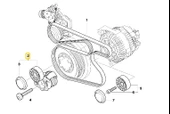 BMW E87 VE E90 M47N2 VE M57N2 MOTOR V KAYIŞ GERGİSİ 11287790447 - 3