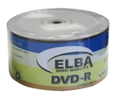 Elba Dvd-R 4,7GB-120MIN 50li 16X Printable Dvd-R Shrink thumbnail 1