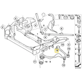 BMW 1 SERİ 3 SERİ VE X1 FROW SAĞ ALT SALINCAK 31126770850 thumbnail 2