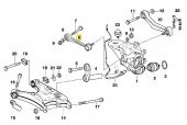 BMW E39 E60 E61 E63 E64 E65 E66 E67 FROW ARKA ROTİLLİ KOL 6777424 - 4