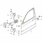 BMW E46 SEDAN VE TOURİNG (1997-2006) ÖN KAPI GERGİSİ 51218160959 thumbnail 2