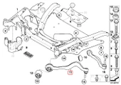 BMW E60 VE E61 FROW ÖN ROTİLLİ KOL SAĞ ÜST 31104026720 - 4