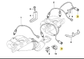 BMW M52 M54 MOTOR BOSCH - NGK OKSİJEN SENSÖRÜ 11781433940 - 5