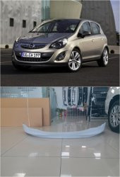 Opel Corsa D Opc Body Kit 4 Kapı Fiber Boyasız 2009-2012 - 1