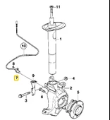 BMW E39 DODUCO 09.1998 - ÖN ABS SENSÖRÜ 34526756375 thumbnail 5