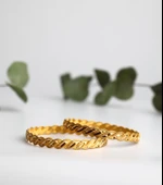 Nar-in Altın Mücevherat Altın Bilezik Parlak Burgu Model 35 (10gr) thumbnail 1