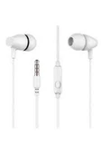 TNX EslifeTech26 Kablolu Kulakiçi V9 Mikrofonlu Kulaklık-Beyaz thumbnail 1