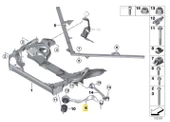 BMW 1 SERİ 3 SERİ VE Z4 FROW SOL SALINCAK 31126769797 - 4