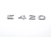 MERCEDES E420 YAZI ŞİLDİ 1248175915 thumbnail 2