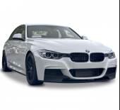 Bmw F30 Ön Lip M Performans Mat Siyah Taiwan Plastik 2012- - 2
