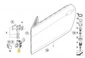BMW E92 E92LCI E93 E93LCI COUPE-CABRIO (2005-2013) ÖN KAPI GERGİSİ 51217193671 thumbnail 6