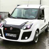 Fiat Doblo Kaput Koruma Piano Black 2010-2015 - 1