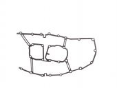 BMW E34 E36 E46 VE Z3 M43 MOTOR ÖN KAPAK CONTASI 11141743033 thumbnail 1