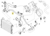 BMW E38 VE E39 M62 MOTOR FEBİ YEDEK SU DEPO HORTUMU 11531711381 - 6