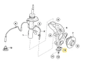 MİNİ R50 R52 VE R53 FROW ALT ROTİL 31126783443 - 31126756309 thumbnail 1