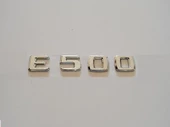 MERCEDES E500 YAZI ŞİLDİ 1248176015 thumbnail 2