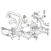 BMW E34 M20 MOTOR RADYATÖR ÜST HORTUMU 11531722215 - 4