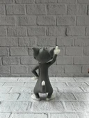 Tom Kedi Biblo 22 cm Hediyelik Dekoratif Ev Ofis Aksesuarı thumbnail 3