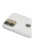 HarmonyAura iPhone 11 Pers Alüminyum Kamera Lens - Gold thumbnail 3
