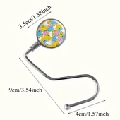 Masaya Takılabilen Çanta Askısı Çanta Tipi Pratik Metal Çanta Kanca (5332) thumbnail 5