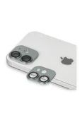 HarmonyAura iPhone 11 Pers Alüminyum Kamera Lens - Yeşil thumbnail 1
