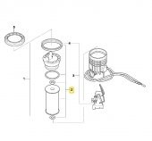 MİNİ R55 R56 R57 R58 VE R59 KASA BOSCH YAKIT FİLTRESİ 11252754870 thumbnail 2