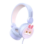 Tavşan Desenli Mikrofonlu Kulak Üstü Kulaklık thumbnail 1