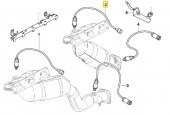 BMW E60 E61 E65 E66 E83 VE E85 BOSCH OKSİJEN SENSÖRÜ 11787513962 - 2