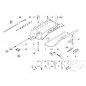BMW E39 E46 E53 E60 E83 E90 TORPİDO MANDAL KARŞILIĞI 51168163017 - 3