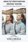 Araç İçi Visco Boyun Destek Yastığı Siyah thumbnail 3