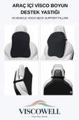 Araç İçi Visco Boyun Destek Yastığı Siyah thumbnail 5