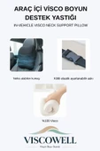 Araç İçi Visco Boyun Destek Yastığı Siyah thumbnail 2