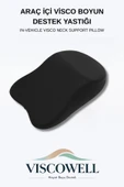 Araç İçi Visco Boyun Destek Yastığı Siyah thumbnail 1