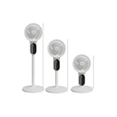 Dijital Ekranlı Uzaktan Kumandalı Ayaklı Vantilatör thumbnail 4