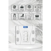 Beyaz Renk Bluetooth Özellikli Akıllı Tartı thumbnail 3