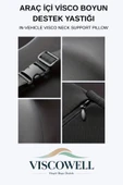 Araç İçi Visco Boyun Destek Yastığı Siyah thumbnail 4