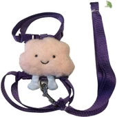 Catdoglife Clouds Kedi ve Köpek Gezdirme ve Göğüs Tasma Seti (Göğüs: 30 cm - 50 Cm) thumbnail 1