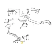BMW E32 VE E34 SAĞ ALT SALINCAK KOLU OEM NO 31121139988 thumbnail 2