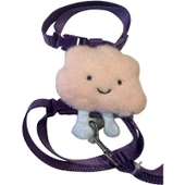 Catdoglife Clouds Kedi ve Köpek Gezdirme ve Göğüs Tasma Seti (Göğüs: 30 cm - 50 Cm) thumbnail 2