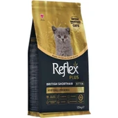 Reflex Plus British Shorthair Kitten Yavru Kedi Maması 1,5 kg thumbnail 2