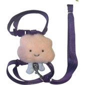 Catdoglife Clouds Kedi ve Köpek Gezdirme ve Göğüs Tasma Seti (Göğüs: 30 cm - 50 Cm) thumbnail 3