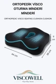 Ortopedik Visco Oturma Minderi Oturma Simidi Minderi Kuyruk Sokumu Koltuk Yastığı thumbnail 7