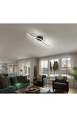 Marsel Lighting MARSEL 2Lİ Model Siyah Led Tavan Işığı Oturma Odası,yatak Odası, Mutfak Ve Ofis Şık Avize thumbnail 3