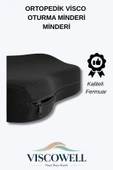 Ortopedik Visco Oturma Minderi Oturma Simidi Minderi Kuyruk Sokumu Koltuk Yastığı thumbnail 4