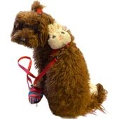 Catdoglife Bunny Kedi ve Köpek Gezdirme ve Göğüs Tasma Seti (Göğüs: 30 cm - 50 Cm) thumbnail 5