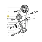 BMW E34 E36 M40 MOTOR RUVİLLE TRİGER GERGİ DİŞLİSİ 11311727611 - 3