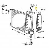 BMW VE MİNİ UYUMLU 5 ADET RADYATÖR HAVA ALMA TAPASI 17111712788 - 3