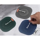 Süzgeçli Lavabo Gider Koruyucu Mat Gri thumbnail 3