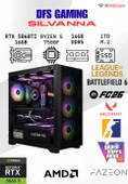 DFS GAMING SILVANNA RYZEN 5 7500F-B650M-RTX 5060 TI 16GB-16GB DDR5 RAM-1TB M.2 SSD-MASAÜSTÜ OYUNCU BİLGİSAYARI thumbnail 1