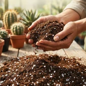 Bitki Bakım Seti 1 Adet 5 Litre Kaktüs Toprağı + 1 Adet 5 Litre Bitki Toprağı Toprak thumbnail 2